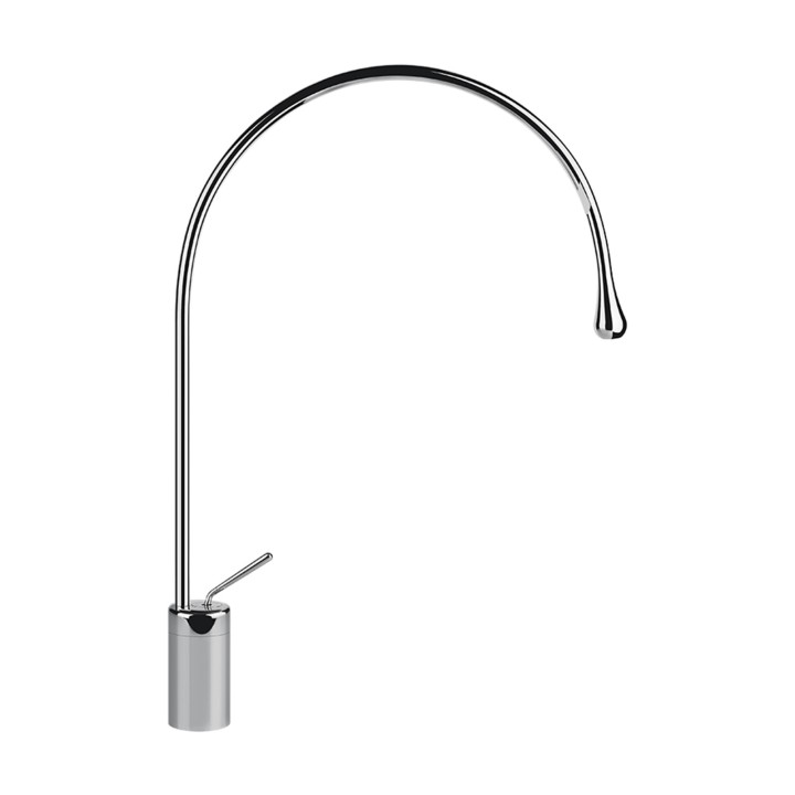 Gessi 33606 miscelatore lavabo medio bocca lunga linea GOCCIA