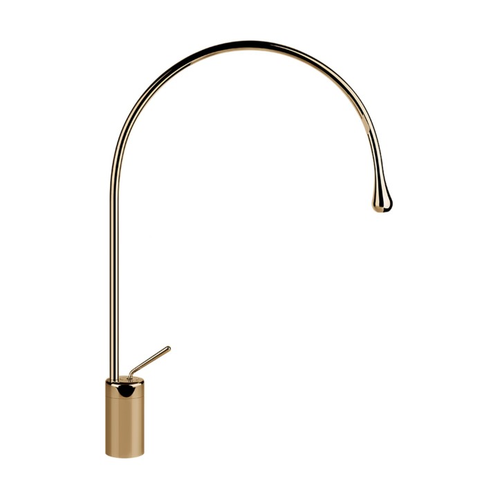 Gessi 33606 miscelatore lavabo medio bocca lunga linea GOCCIA