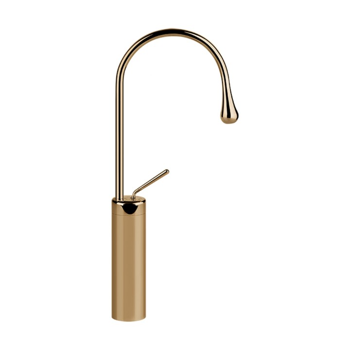 Gessi 33608 miscelatore lavabo alto bocca corta linea GOCCIA