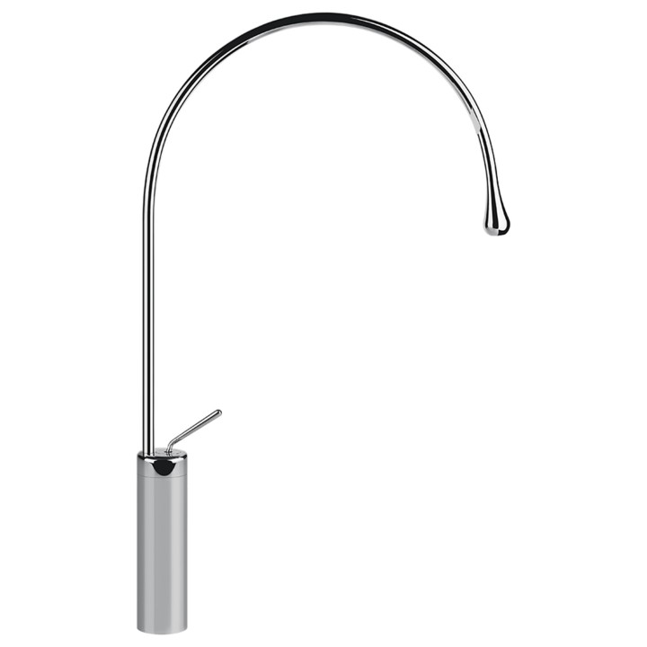 Gessi 33610 miscelatore lavabo alto bocca lunga linea GOCCIA