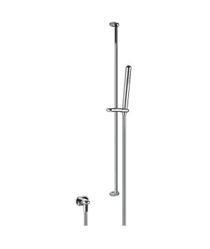 Gessi 33642 asta saliscendi con presa acqua con doccetta anticalcare e flessibile linea GOCCIA