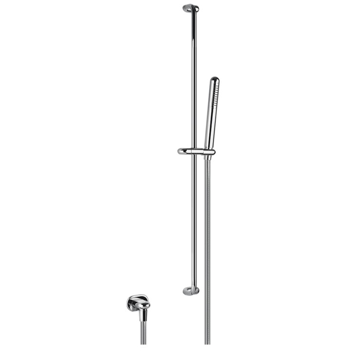 Gessi 33642 asta saliscendi con presa acqua con doccetta anticalcare e flessibile linea GOCCIA