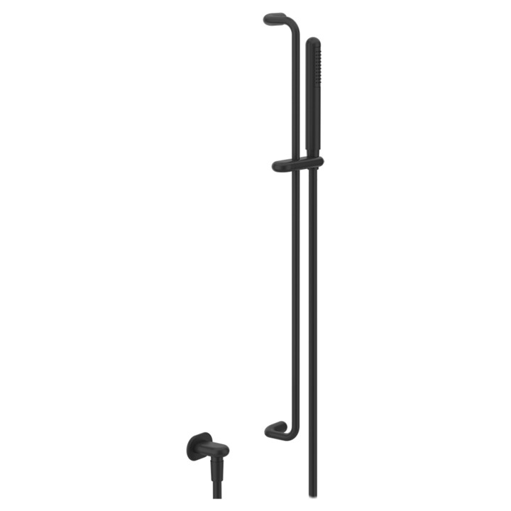Gessi 33642 asta saliscendi con presa acqua con doccetta anticalcare e flessibile linea GOCCIA