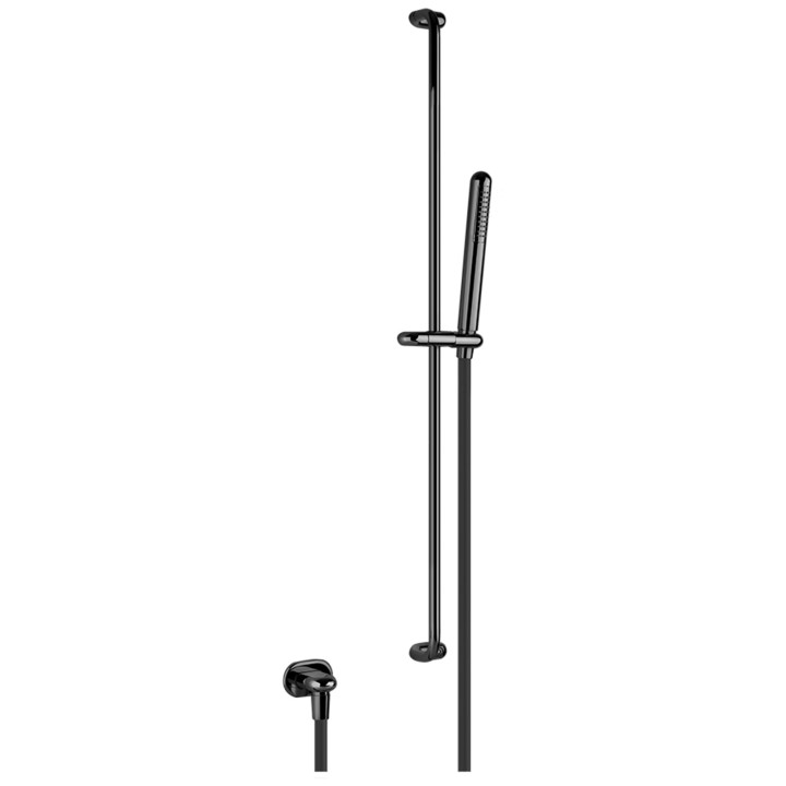 Gessi 33642 asta saliscendi con presa acqua con doccetta anticalcare e flessibile linea GOCCIA