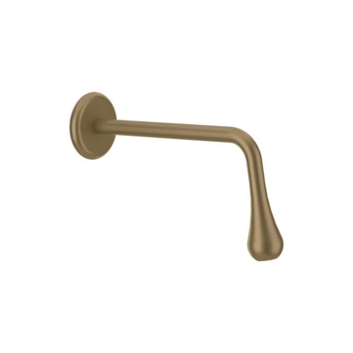 Gessi 33715 bocca media lavabo a parete linea GOCCIA