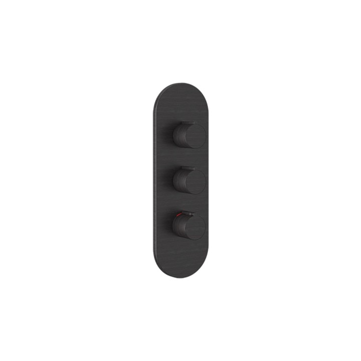 Gessi 43064 parte esterna miscelatore termostatico linea GOCCIA Gessi 43064 parte esterna miscelatore termostatico linea GOCCIA