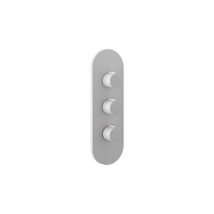 Gessi 43064 parte esterna miscelatore termostatico linea GOCCIA Gessi 43064 parte esterna miscelatore termostatico linea GOCCIA