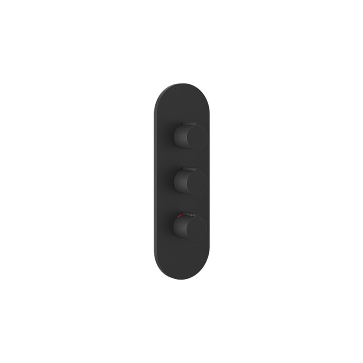 Gessi 43064 parte esterna miscelatore termostatico linea GOCCIA Gessi 43064 parte esterna miscelatore termostatico linea GOCCIA