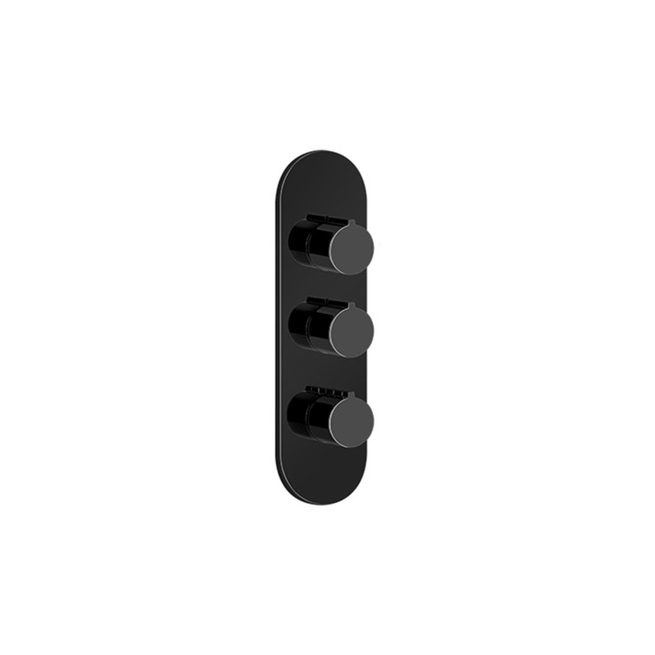 Gessi 43064 parte esterna miscelatore termostatico linea GOCCIA Gessi 43064 parte esterna miscelatore termostatico linea GOCCIA