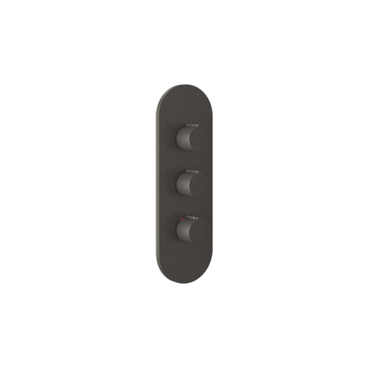 Gessi 43064 parte esterna miscelatore termostatico linea GOCCIA Gessi 43064 parte esterna miscelatore termostatico linea GOCCIA