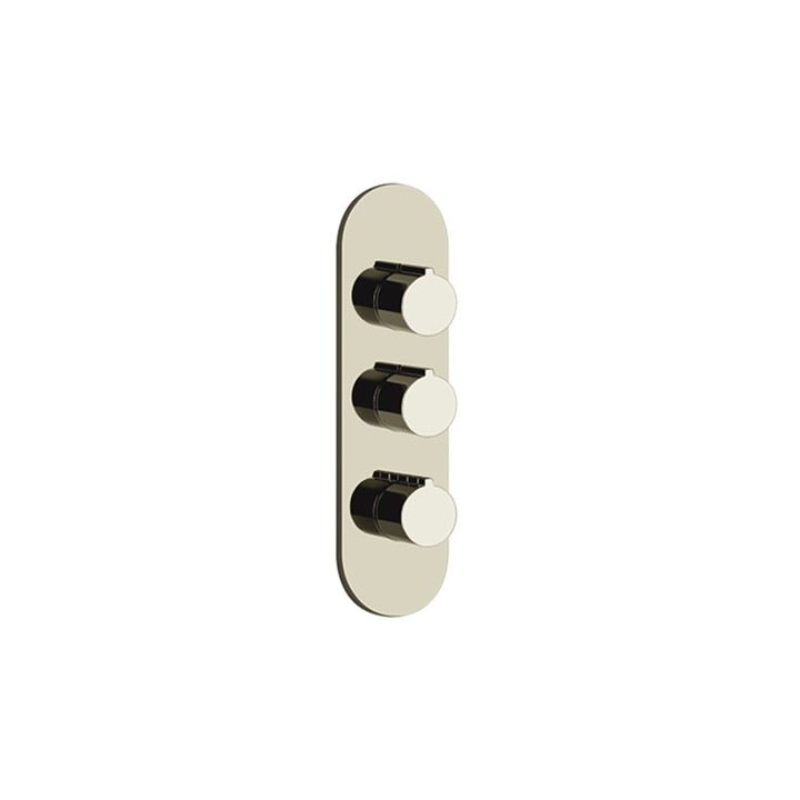 Gessi 43064 parte esterna miscelatore termostatico linea GOCCIA Gessi 43064 parte esterna miscelatore termostatico linea GOCCIA