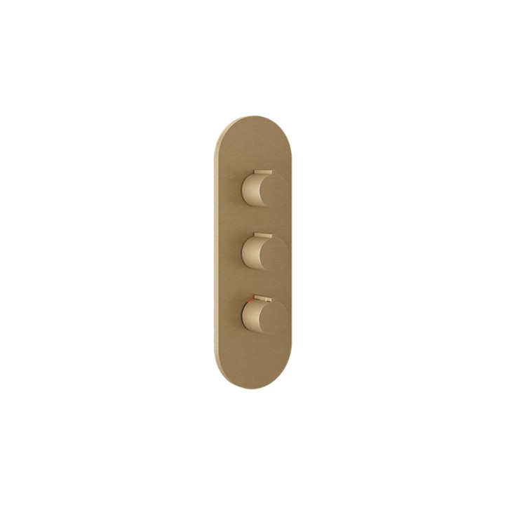 Gessi 43064 parte esterna miscelatore termostatico linea GOCCIA
