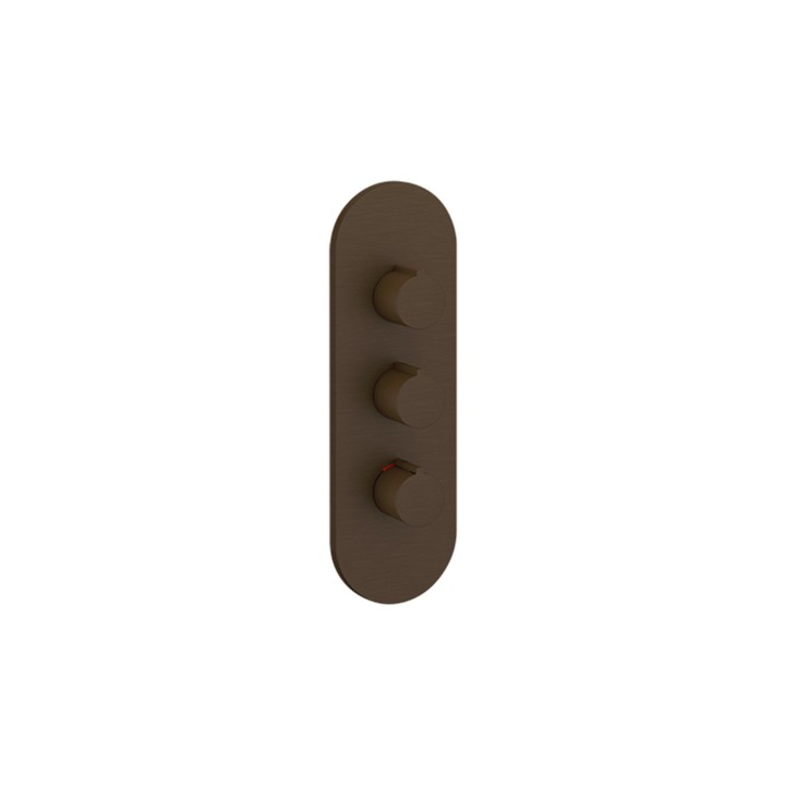 Gessi 43064 parte esterna miscelatore termostatico linea GOCCIA Gessi 43064 parte esterna miscelatore termostatico linea GOCCIA