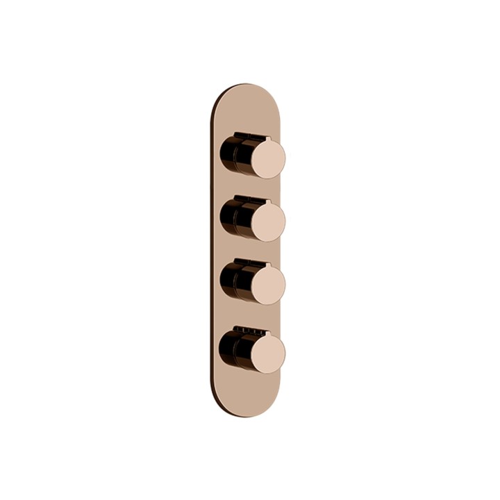 Gessi 43066 parte esterna miscelatore termostatico linea GOCCIA Gessi 43066 parte esterna miscelatore termostatico linea GOCCIA