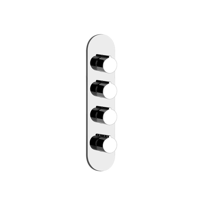 Gessi 43066 parte esterna miscelatore termostatico linea GOCCIA Gessi 43066 parte esterna miscelatore termostatico linea GOCCIA
