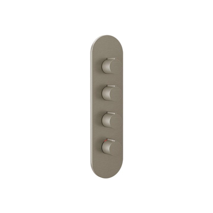 Gessi 43066 parte esterna miscelatore termostatico linea GOCCIA Gessi 43066 parte esterna miscelatore termostatico linea GOCCIA