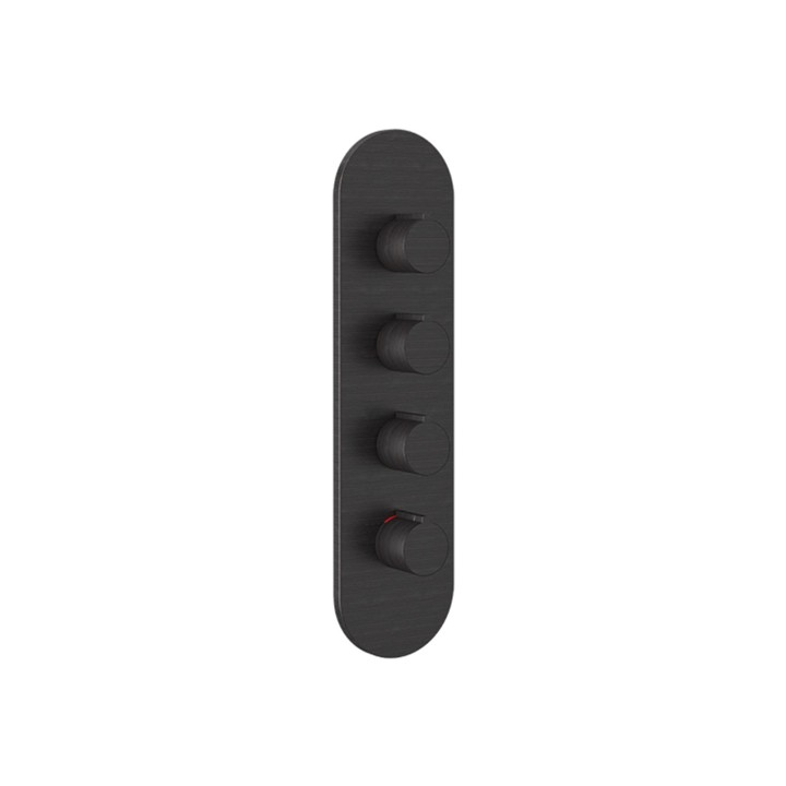 Gessi 43066 parte esterna miscelatore termostatico linea GOCCIA Gessi 43066 parte esterna miscelatore termostatico linea GOCCIA