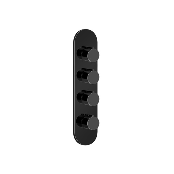 Gessi 43066 parte esterna miscelatore termostatico linea GOCCIA Gessi 43066 parte esterna miscelatore termostatico linea GOCCIA