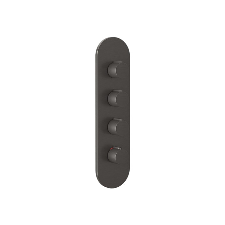 Gessi 43066 parte esterna miscelatore termostatico linea GOCCIA Gessi 43066 parte esterna miscelatore termostatico linea GOCCIA