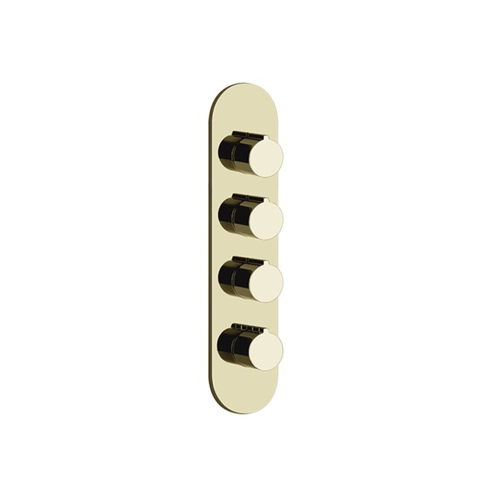 Gessi 43066 parte esterna miscelatore termostatico linea GOCCIA Gessi 43066 parte esterna miscelatore termostatico linea GOCCIA
