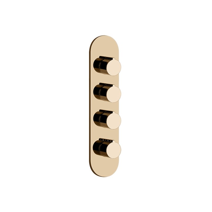 Gessi 43066 parte esterna miscelatore termostatico linea GOCCIA Gessi 43066 parte esterna miscelatore termostatico linea GOCCIA