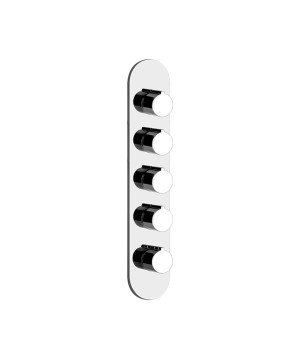 Gessi 43068 parte esterna miscelatore termostatico alta portata linea GOCCIA
