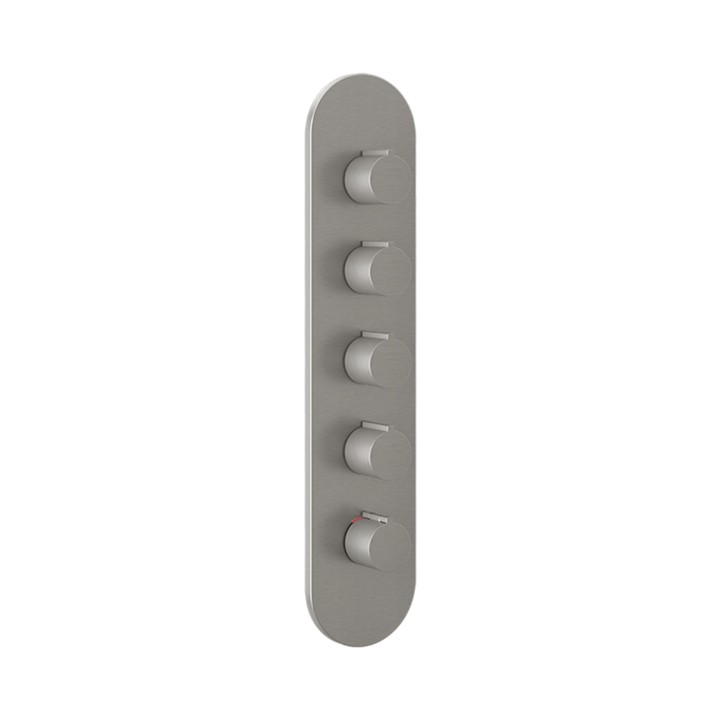 Gessi 43068 parte esterna miscelatore termostatico alta portata linea GOCCIA Gessi 43068 parte esterna miscelatore termostatico alta portata linea GOCCIA