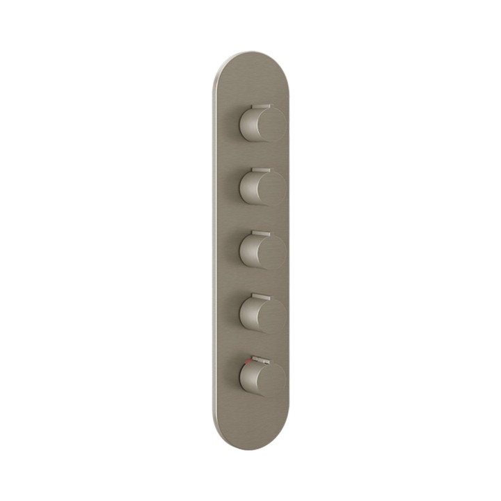 Gessi 43068 parte esterna miscelatore termostatico alta portata linea GOCCIA