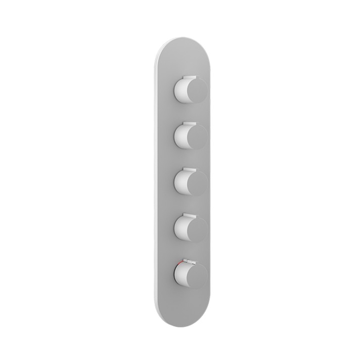 Gessi 43068 parte esterna miscelatore termostatico alta portata linea GOCCIA
