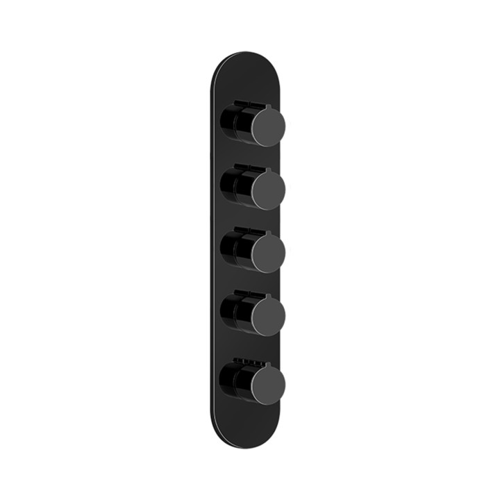 Gessi 43068 parte esterna miscelatore termostatico alta portata linea GOCCIA Gessi 43068 parte esterna miscelatore termostatico alta portata linea GOCCIA