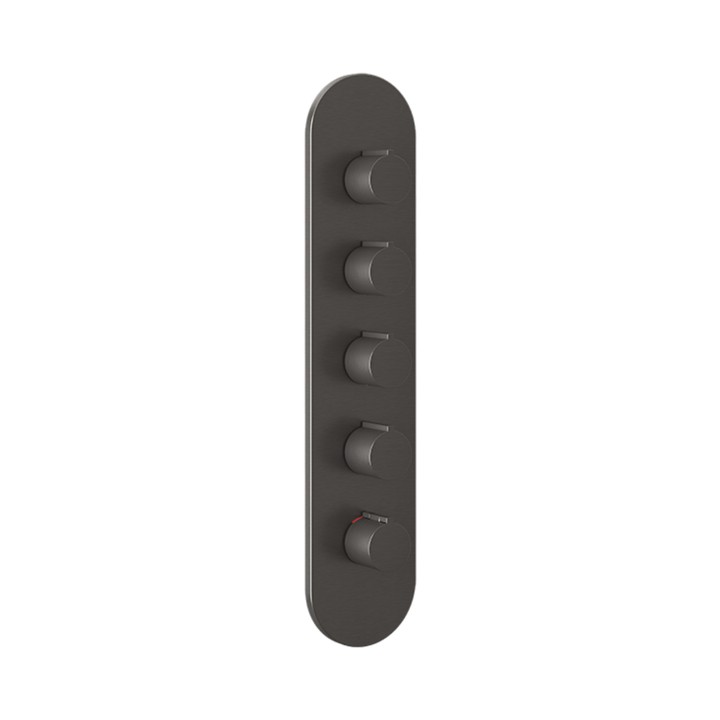 Gessi 43068 parte esterna miscelatore termostatico alta portata linea GOCCIA