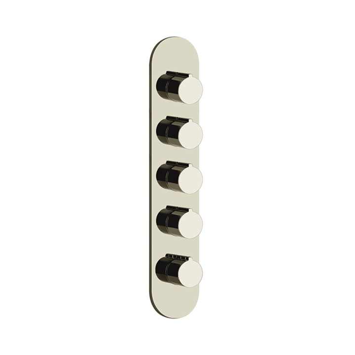 Gessi 43068 parte esterna miscelatore termostatico alta portata linea GOCCIA
