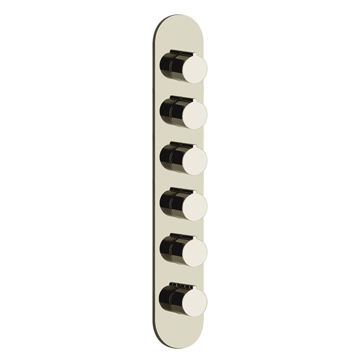Gessi 43070 parte esterna miscelatore termostatico linea GOCCIA Gessi 43070 parte esterna miscelatore termostatico linea GOCCIA
