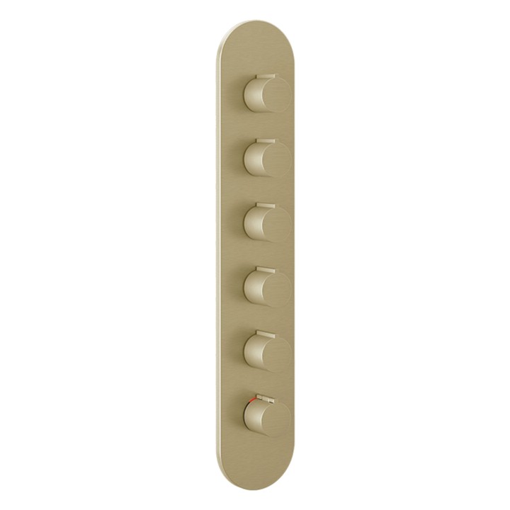 Gessi 43070 parte esterna miscelatore termostatico linea GOCCIA Gessi 43070 parte esterna miscelatore termostatico linea GOCCIA