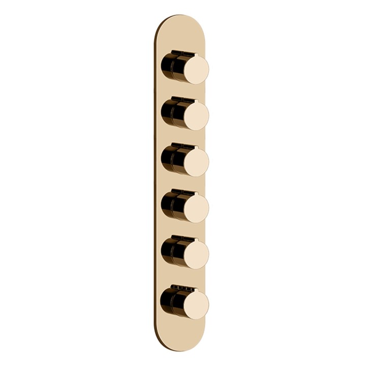 Gessi 43070 parte esterna miscelatore termostatico linea GOCCIA Gessi 43070 parte esterna miscelatore termostatico linea GOCCIA