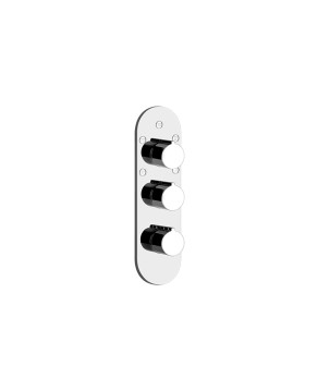 Gessi 43072 parte esterna miscelatore termostatico alta portata linea GOCCIA