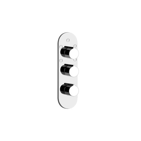 Gessi 43072 parte esterna miscelatore termostatico alta portata linea GOCCIA