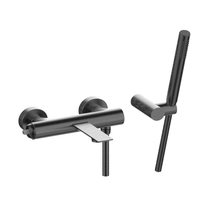 Fratelli Frattini 78002S monocomando esterno per vasca con doccia duplex serie NARCISO S Fratelli Frattini 78002S monocomando esterno per vasca con doccia duplex serie NARCISO S