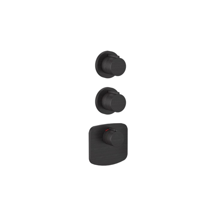 Gessi 43234 parte esterna miscelatore termostatico linea GOCCIA Gessi 43234 parte esterna miscelatore termostatico linea GOCCIA