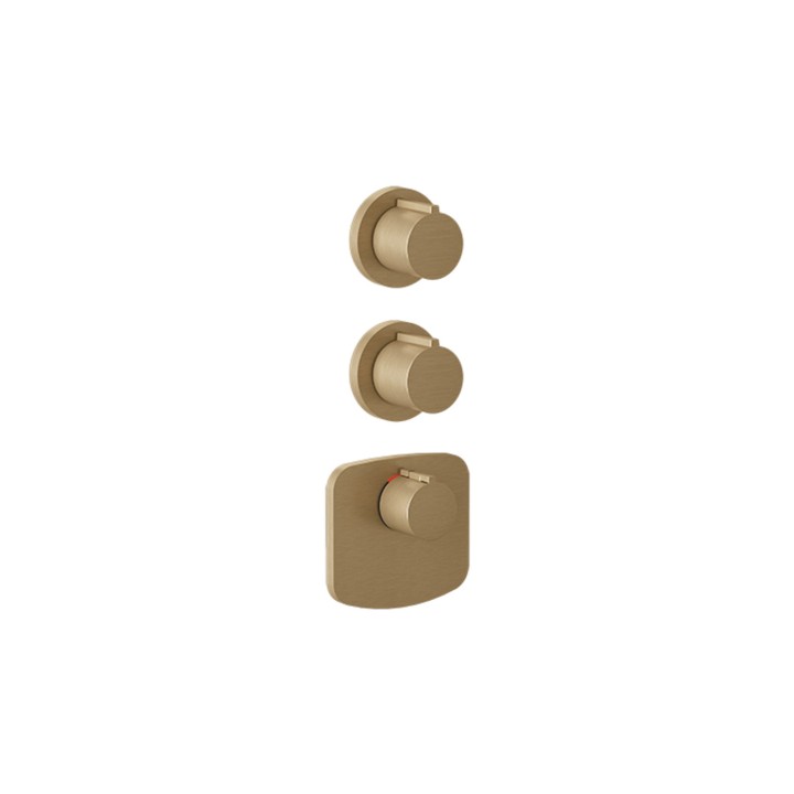 Gessi 43234 parte esterna miscelatore termostatico linea GOCCIA Gessi 43234 parte esterna miscelatore termostatico linea GOCCIA