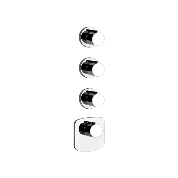 Gessi 43236 parte esterna miscelatore termostatico linea GOCCIA Gessi 43236 parte esterna miscelatore termostatico linea GOCCIA