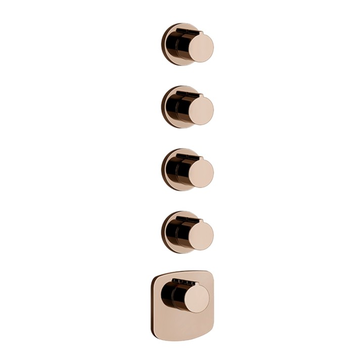 Gessi 43238 parte esterna miscelatore termostatico linea GOCCIA Gessi 43238 parte esterna miscelatore termostatico linea GOCCIA