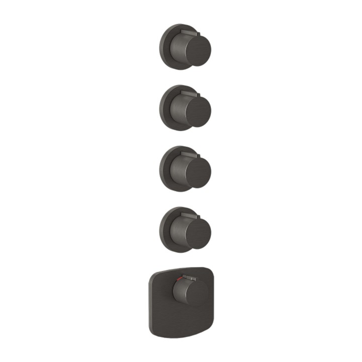 Gessi 43238 parte esterna miscelatore termostatico linea GOCCIA Gessi 43238 parte esterna miscelatore termostatico linea GOCCIA