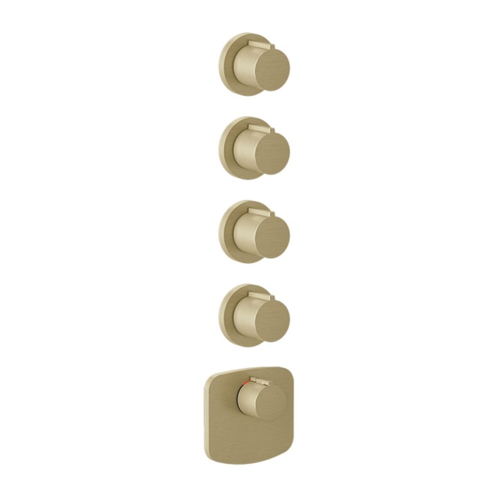 Gessi 43238 parte esterna miscelatore termostatico linea GOCCIA