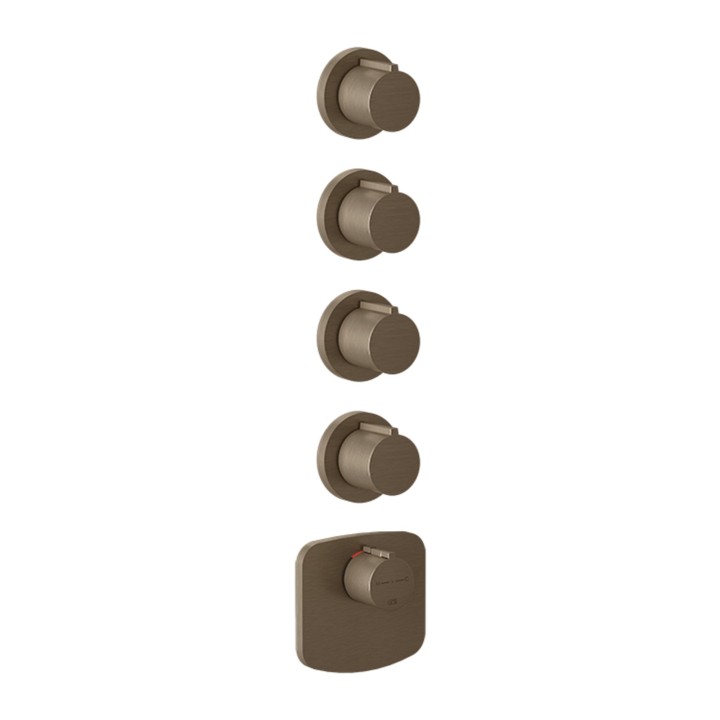 Gessi 43238 parte esterna miscelatore termostatico linea GOCCIA