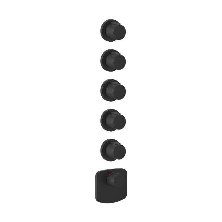 Gessi 43240 parte esterna miscelatore termostatico linea GOCCIA Gessi 43240 parte esterna miscelatore termostatico linea GOCCIA