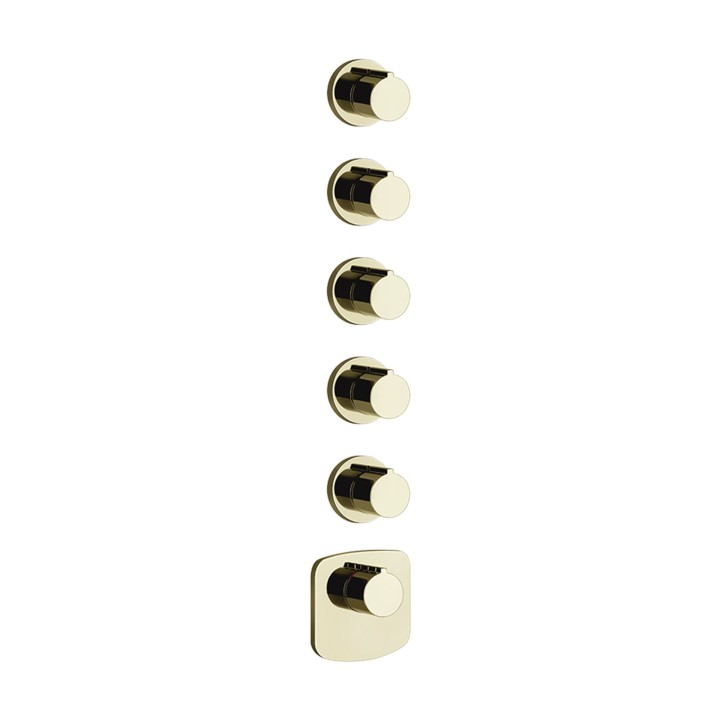 Gessi 43240 parte esterna miscelatore termostatico linea GOCCIA Gessi 43240 parte esterna miscelatore termostatico linea GOCCIA