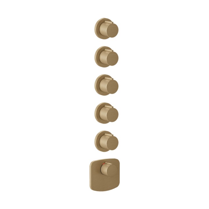 Gessi 43240 parte esterna miscelatore termostatico linea GOCCIA Gessi 43240 parte esterna miscelatore termostatico linea GOCCIA