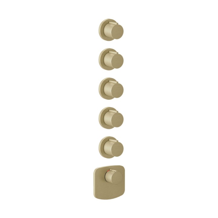 Gessi 43240 parte esterna miscelatore termostatico linea GOCCIA Gessi 43240 parte esterna miscelatore termostatico linea GOCCIA