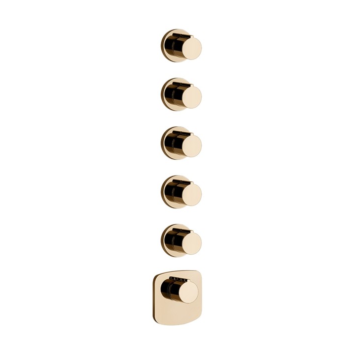 Gessi 43240 parte esterna miscelatore termostatico linea GOCCIA Gessi 43240 parte esterna miscelatore termostatico linea GOCCIA